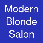 Modern Blonde Salon