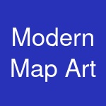 Modern Map Art