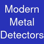 Modern Metal Detectors