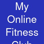 My Online Fitness Club Shop