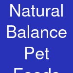 Natural Balance Pet Foods