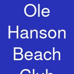 Ole Hanson Beach Club