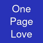 One Page Love