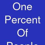 One Percent Of People