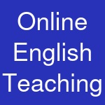 Online English Teaching