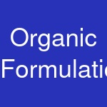 Organic Formulations