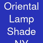 Oriental Lamp Shade NY