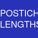 POSTICHE LENGTHS