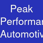 Peak Performance Automotive