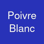 Poivre Blanc