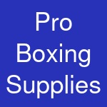 Pro Boxing Supplies