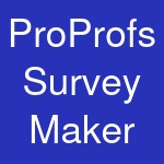 ProProfs Survey Maker