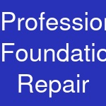 Professional Foundation Repair