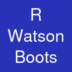 R Watson Boots