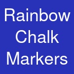 Rainbow Chalk Markers