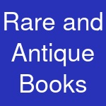 Rare and Antique Books