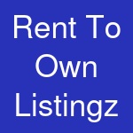 Rent To Own Listingz