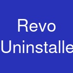 Revo Uninstaller