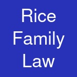 Rice Family Law