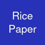 Rice Paper