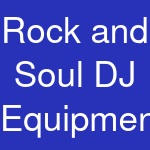 Rock and Soul DJ Equipment & Records