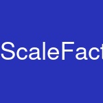 ScaleFactor