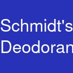 Schmidt's Deodorant