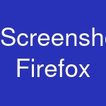 Screenshots Firefox