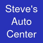 Steve's Auto Center