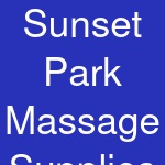 Sunset Park Massage Supplies