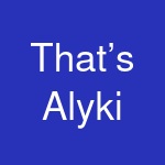 That’s Alyki