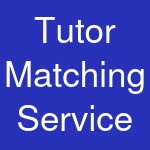 Tutor Matching Service