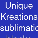 Unique Kreations sublimation blanks tees & more