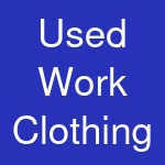 Used Work Clothing