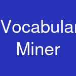 Vocabulary Miner