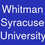 Whitman Syracuse University