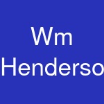 Wm Henderson