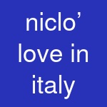 niclo’ love in italy