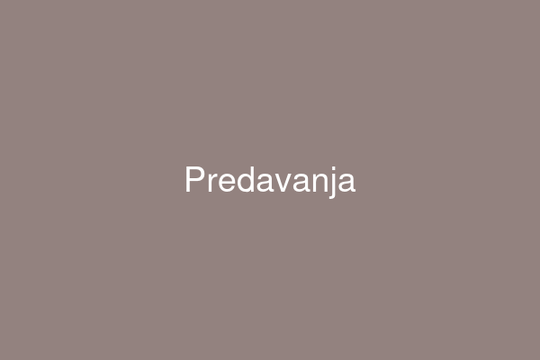 Predavanja