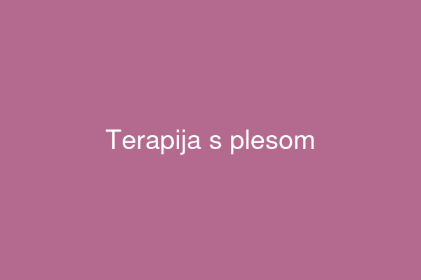 Terapija s plesom