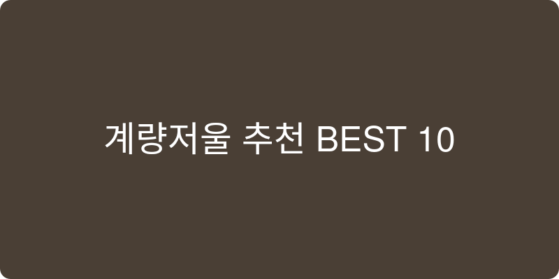 주방 저울 추천 이미지