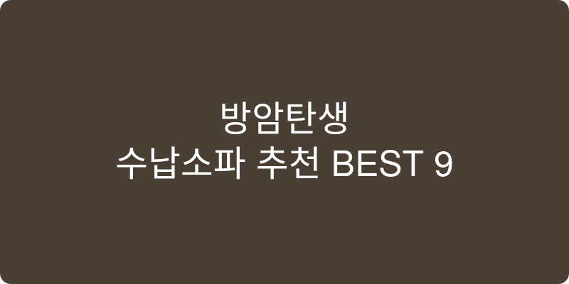수납소파 추천 이미지