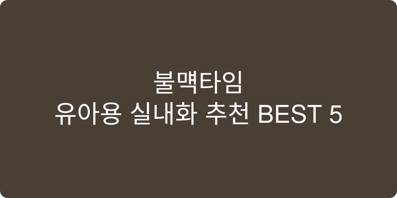 유아용 실내화 추천 이미지
