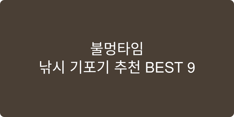 낚시 기포기 추천 이미지