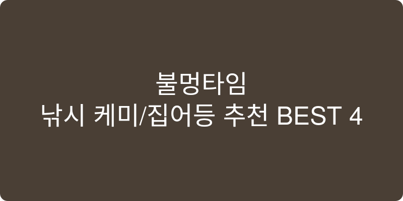 낚시 케미/집어등 추천 이미지