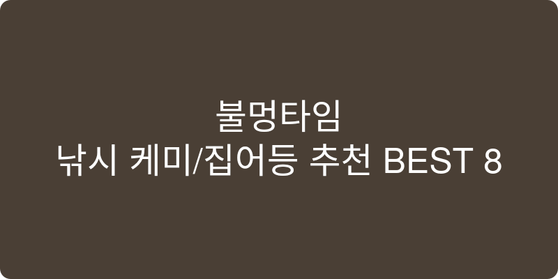 낚시 케미/집어등 추천 이미지