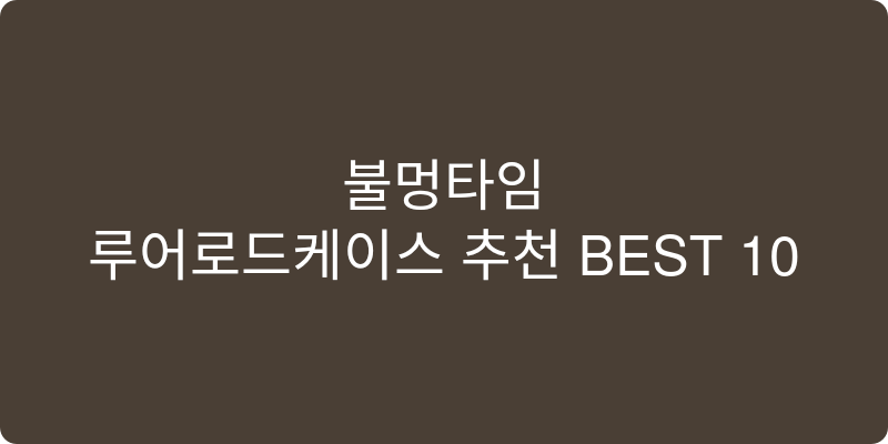 루어로드케이스 추천 이미지