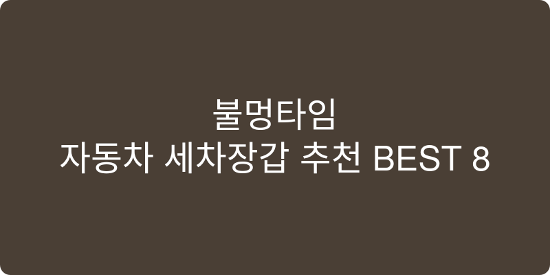 자동차 세차장갑 추천 이미지