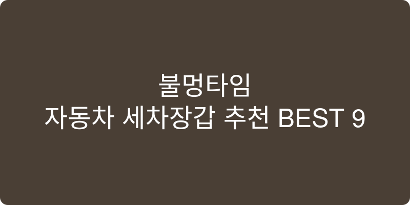자동차 세차장갑 추천 이미지