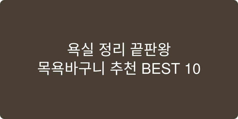 목욕바구니 추천 이미지